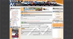 Desktop Screenshot of golfistes.com